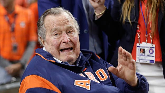 George H.W. Bush is the oldest living president. 