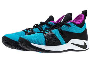 Nike PG2 'Blue Lagoon/Hyper Violet/White' AJ2039 402 (Pair)
