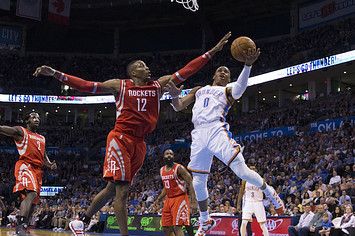 Russell Westbrook and Dwight Howard.