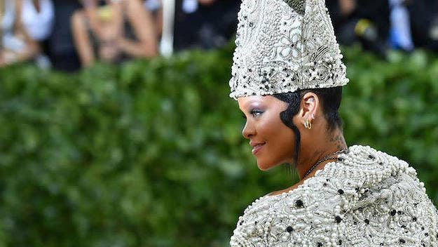 Pope Rihanna, Virgin Cardi, and many more made angelic appearances during Monday night's affair. 