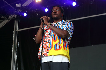 Pusha T performs on day 2 of the Governors Ball