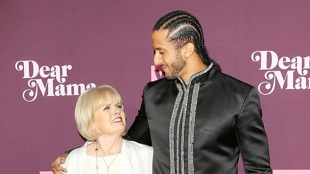 Kaepernick honored his mother, Teresa, during Vh1's upcoming Mother's Day special. 