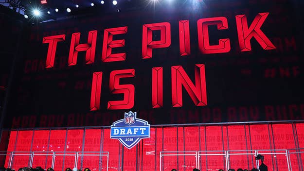 On the third day of the NFL draft, the Tampa Bay Buccaneers tried to liven up the broadcast with a little theatrics.