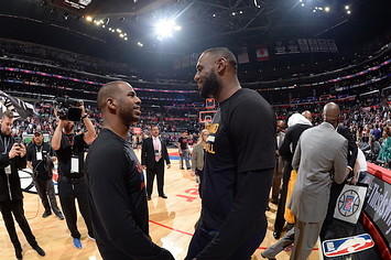 LeBron James and Chris Paul.