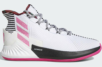 Adidas D Rose 9 White Black Pink Release Date BB7658