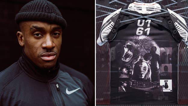 Bugzy Malone breaks down the custom England shirt he just dropped with Nike.