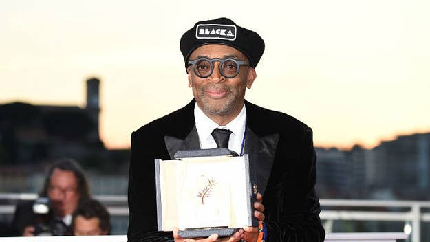 Spike Lee is leaving the Cannes Film Festival with a major award.