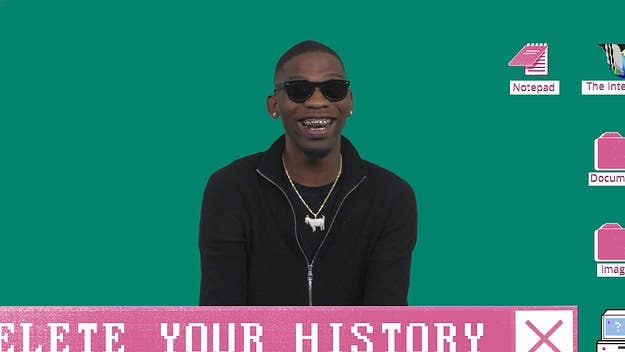 The Memphis rapper is the latest guest on 'Delete Your History'