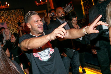 Ronnie Ortiz Magro at the 'Jersey Shore Family Vacation' Premiere Party