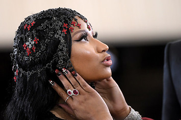 Nicki Minaj attends the Heavenly Bodies: Fashion & The Catholic Imagination Costume Institute Gala.