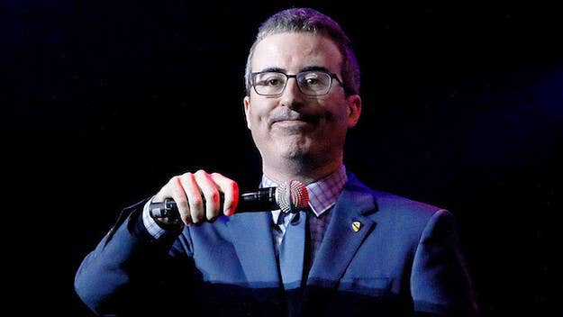 When John Oliver bought movie memorabilia from Russell Crowe's divorce auction, he didn't realize the money would go toward koalas and chlamydia.