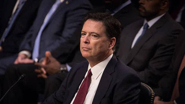 In an interview on 'PBS NewsHour,' former FBI director James Comey claims he actually sang Beyoncé's "Sandcastles" during an FBI briefing. 