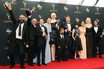 The 'Game of Thrones' cast at the 2017 Emmy Awards.