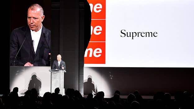 Supreme and founder James Jebbia were awarded with the prestigious 2019 CFDA Menswear Designer of the Year award, but here's why it feels somewhat ingenuine. 
