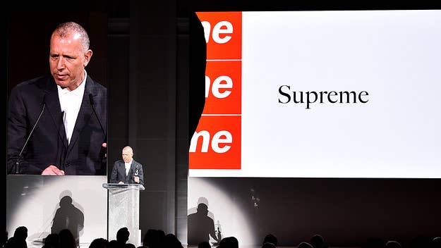 Supreme and founder James Jebbia were awarded with the prestigious 2019 CFDA Menswear Designer of the Year award, but here's why it feels somewhat ingenuine.