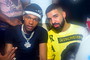 Rapper Lil Baby and Drake.