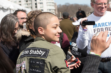 Emma Gonzalez attends March For Our Lives