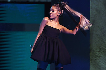 Ariana Grande performing in Las Vegas