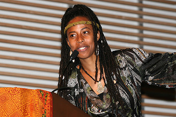 This is a photo of Bob Marley's Granddaughter.