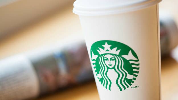 A Latino man says a Starbucks employee referred to him by using a racial slur.