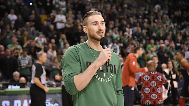 Gordon Hayward is slowly but surely making his way back to playing for the Boston Celtics, according to the team’s general manager and president of basketball operations Danny Ainge.