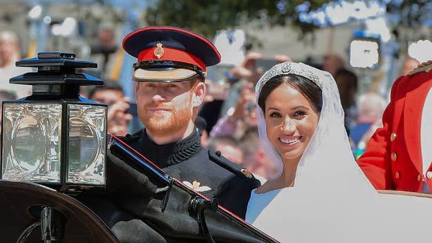 The royal wedding was a star-studded affair.