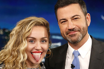 Miley Cyrus Jimmy Kimmel