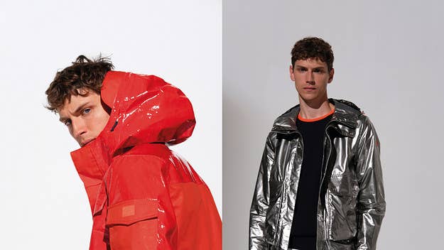 The four-piece collection showcases Paul & Sharks' fabric research and experimentation. 