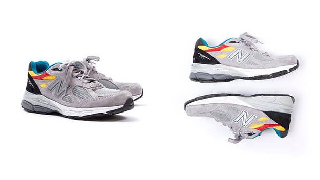 Luxury streetwear brand Aries is set to launch a super-limited footwear collaboration with New Balance. 

