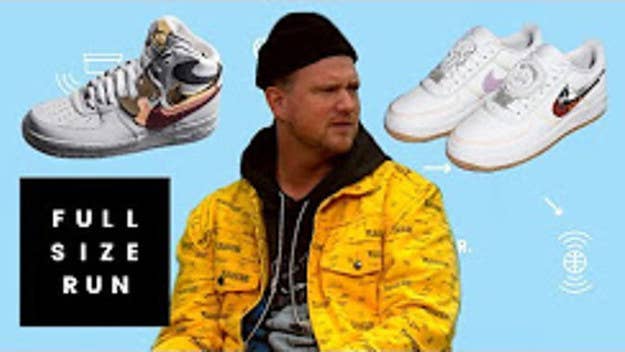 John Geiger sits down with the Full Size Run boys and answers the hard questions, like: does he think Travis Scott and Nike copied the ‘Misplaced Checks’ Air Force 1?