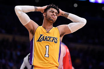 (Former) Lakers point guard D'Angelo Russell.