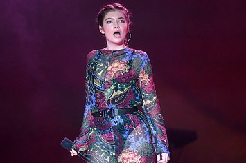 Lorde performs onstage during the 2017 Bonnaroo Arts And Music Festival