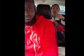 An unruly Uber passenger won't shut the hell up.