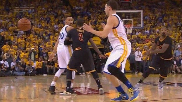 Will we even see Steph try a behind-the-back pass during this year's Finals? 