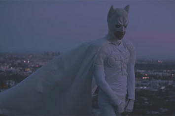 Jaden Smith as Batman in 'Batman' video