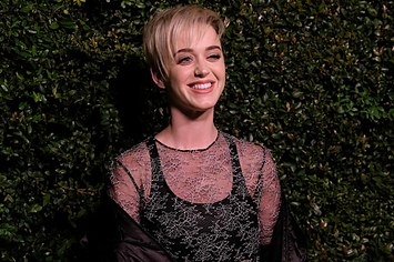 Katy Perry attends the celebration of Chanel's Gabrielle Bag