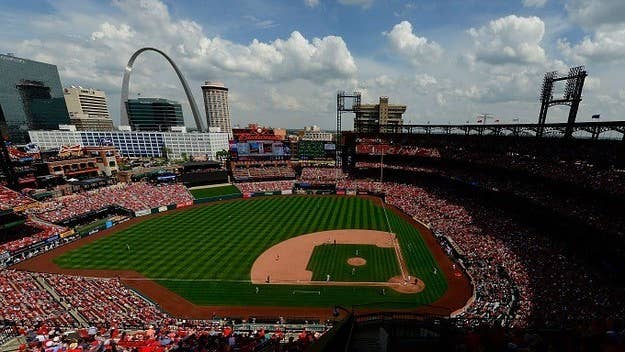 A woman was grazed by a stray bullet while sitting in her seat at Busch Stadium during a St. Louis Cardinals game.