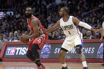 James Harden and Chris Paul