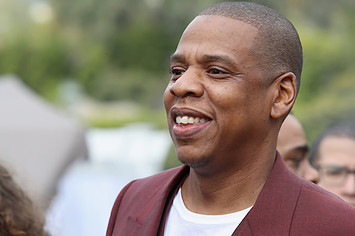Jay Z attends 2017 Roc Nation Pre Grammy Brunch