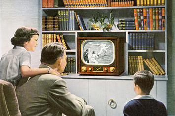 Parents Watching TV