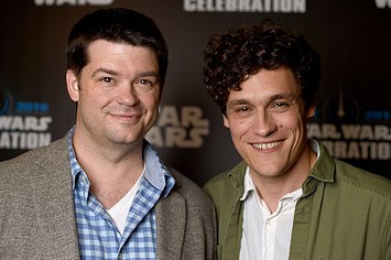 Chris Miller (L) and Phil Lord, directors of 'Untitled Han Solo Star Wars Story'