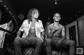 Both Swae Lee and Slim Jxmmi of Rae Sremmurd during their sit down interview with Complex.