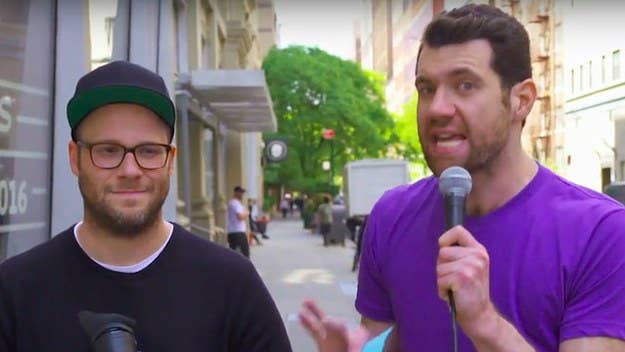 Seth Rogen and Billy Eichner have reportedly signed on to play Pumbaa and Timon, respectively, in the live action remake of 'The Lion King.'