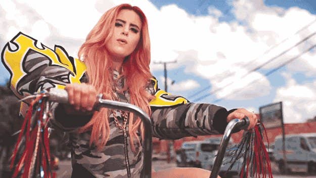 Kiiara shares her new video for "Whippin" featuring Felix Snow.