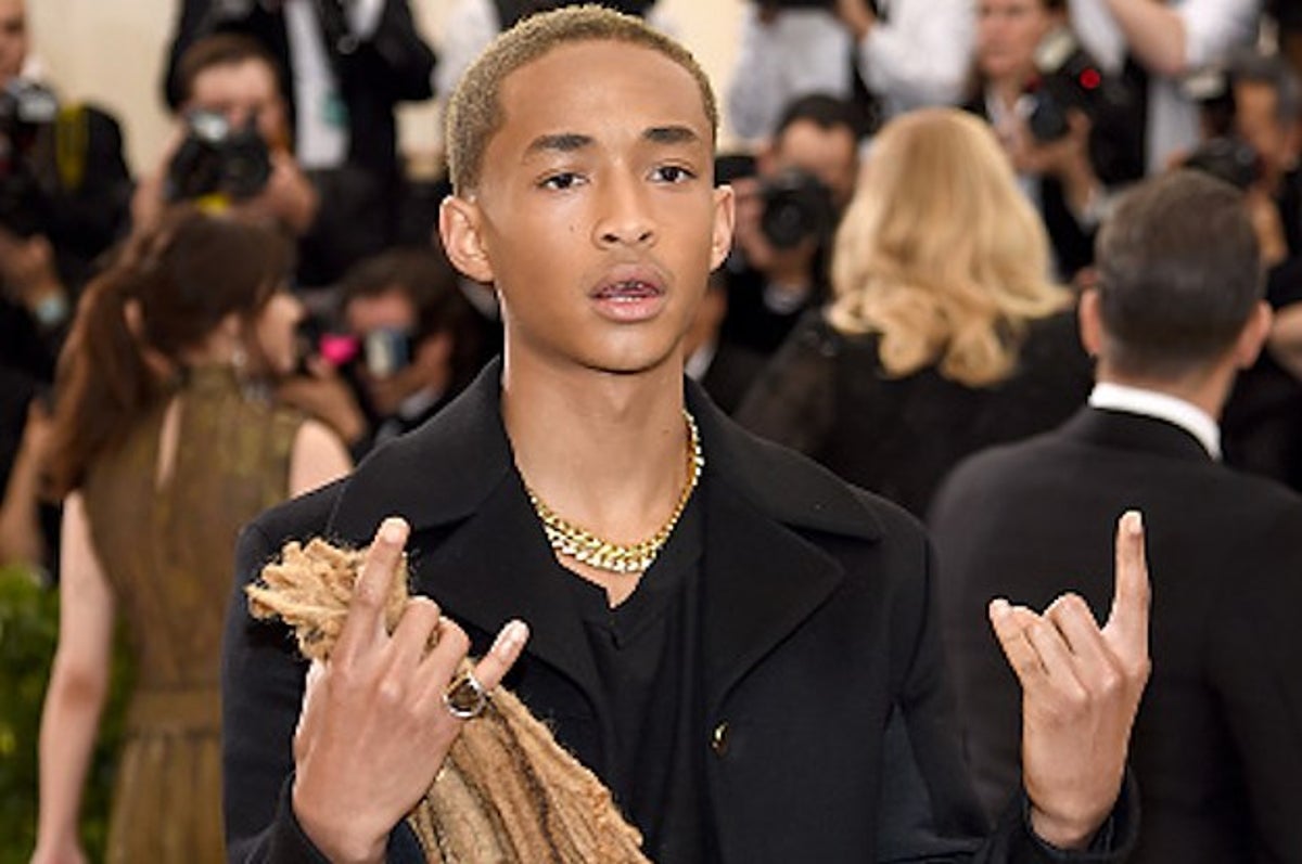 Jaden Smith Explains Why He Brought His Locs to the Met Gala 201