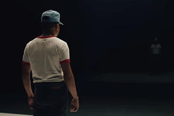 A still from the "May I Have This Dance" video.