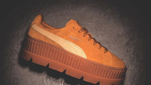 A first look at upcoming Fenty by Rihanna x Puma Creepers.