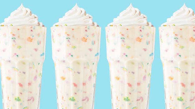Burger King has introduced the Lucky Charms Shake. Pray for mankind.