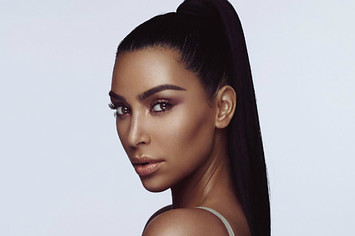 Kim Kardashian make up ad