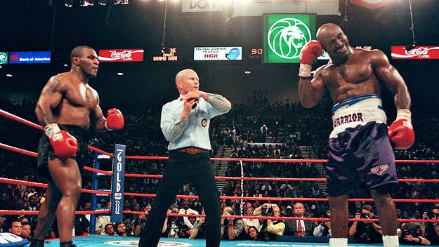 On its 20th anniversary, we reveal how Evander Holyfield's restrained response to Mike Tyson's ear biting in Tyson-Holyfield II saved the sport.